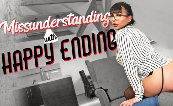 Misunderstanding with Happy Ending - Big Tit MILF