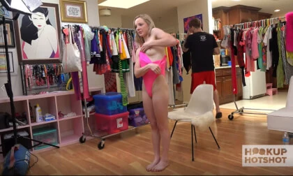 BTS - Tiny Madison Mia Wants More Of Bryan Gozzling's Rough Sex!