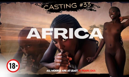 Authentic African Slim Girl's Casting