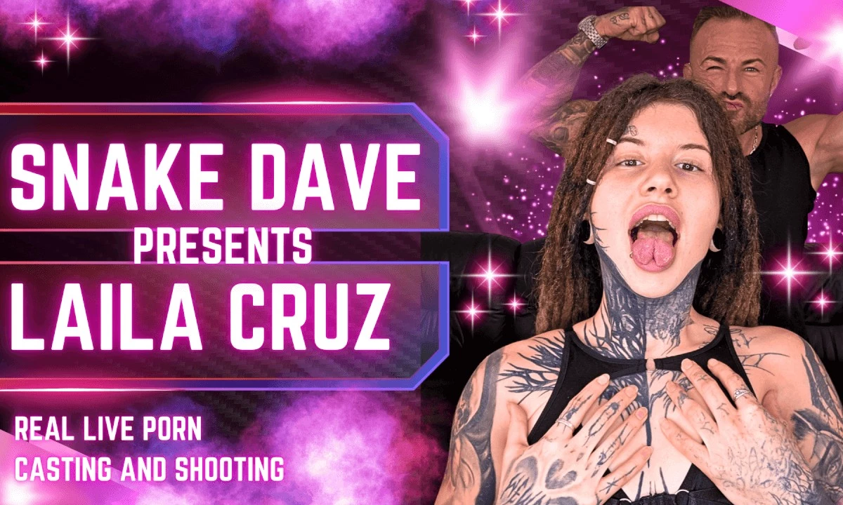 Snake Dave's Porno Casting With Laila Cruz