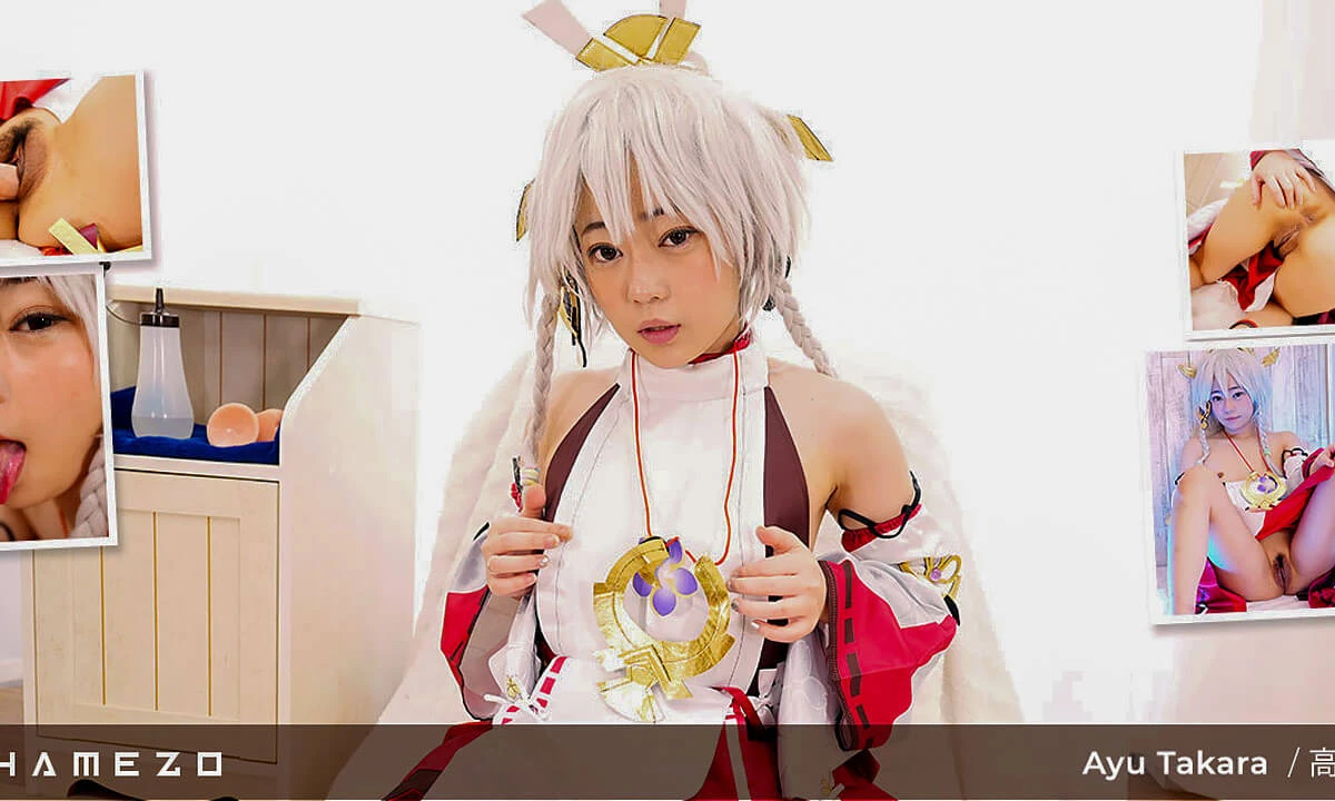 Elegant Ayu Takara Pleases Her Tight And Horny Pussy