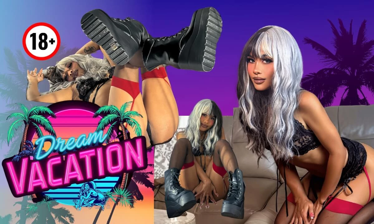 Bored Asian Girl And Tropical Island Secrets