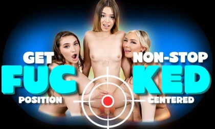 Get Fucked Non Stop by 16 Sitting Cowgirls Foursome Plus