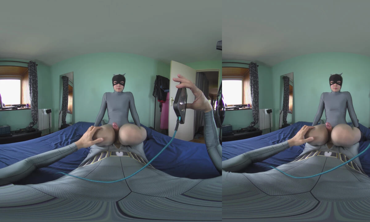 Elena Clark Zentai Cat Masturbation