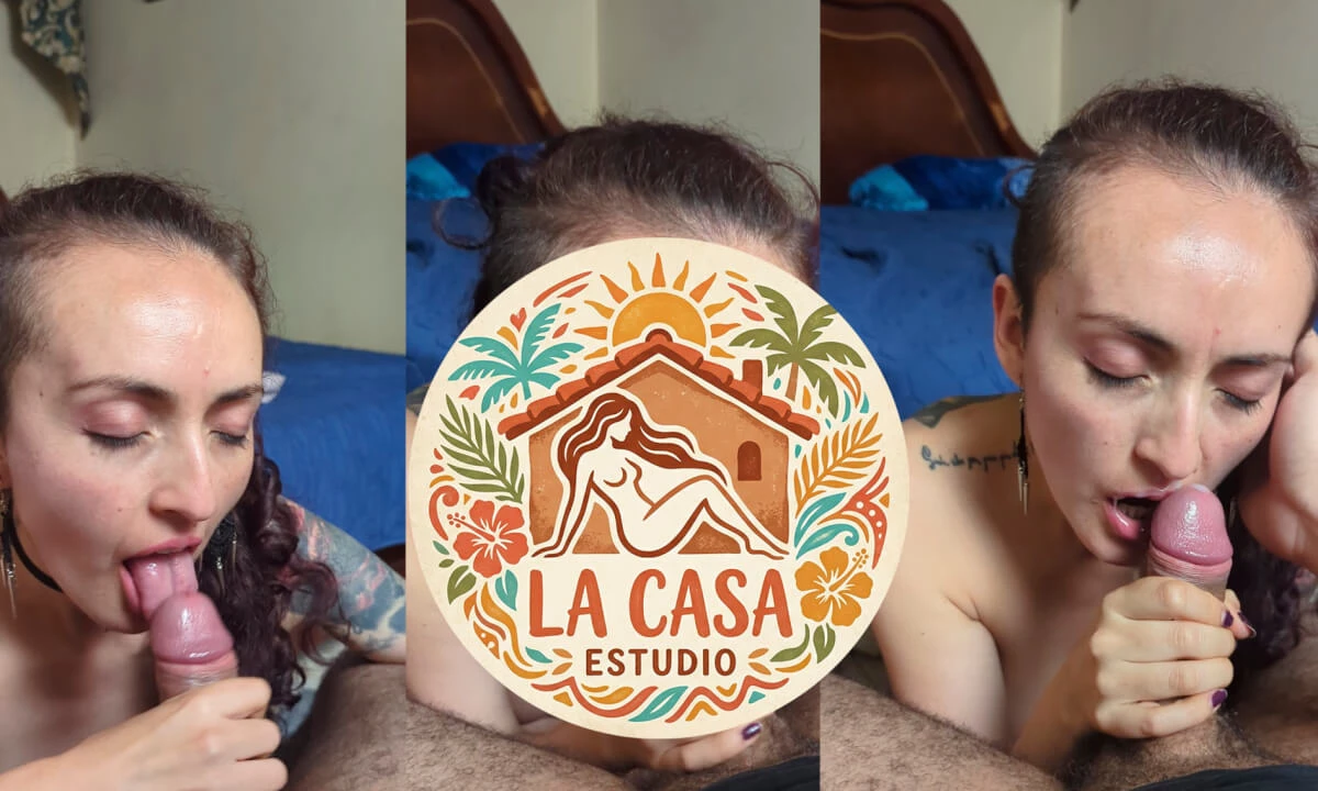 Blowjob And Cum In Mouth - Amateur Pov