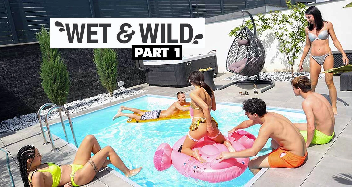 Wet & Wild Pool Party Part 1