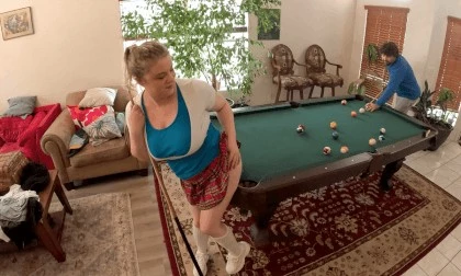 Stepsiblings Messing Around In The Living Room Get Horny And Fuck