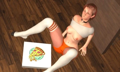 Pizza Delivery Girl - CGI VR