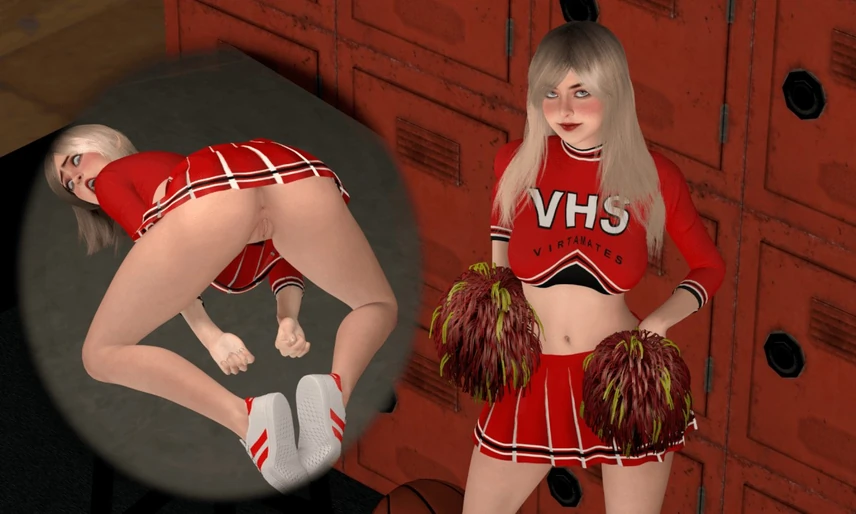 19 Years Old Teen Cheerleader Blonde