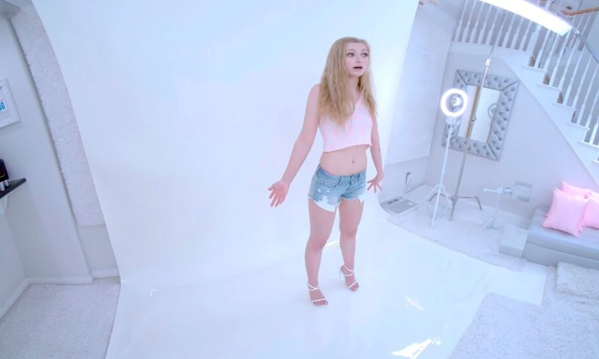 Beautiful Blonde McKenzie Fucked At Photoshoot
