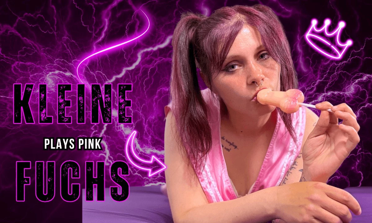 Little Fox Plays Pink