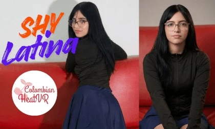 Horny Latina: The First Time With My Colombian Shy Neighbor