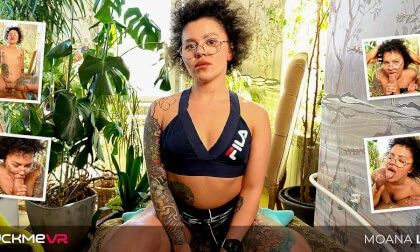 Juicy Gen Z Baddie Moana Lust Devours A Big Cock