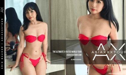 Bubble Butt Asian Beauty Get's Stretched
