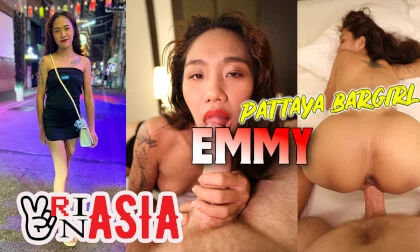 Skinny Super Horny Thai Girl Screams For A Creampie