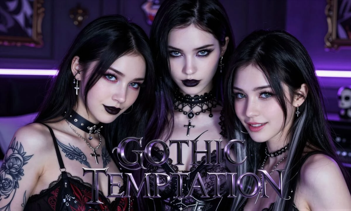 Gothic Temptations - Dark Desire Unleashed - Episode 1 VR POV