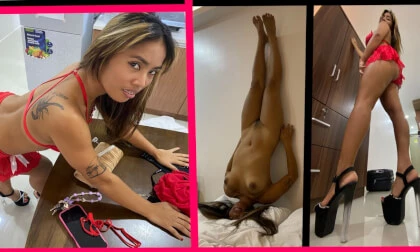 Crazy Latina Gets What She Is Asking For
