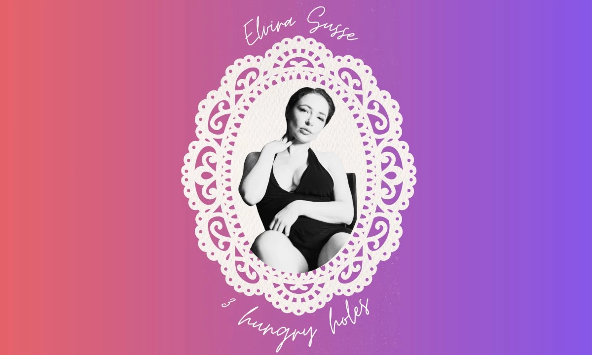 Elvira Susse Fills Her 3 Hungry Holes