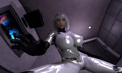 Femdom Gynoid Robot Wants Your Cum
