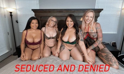 4 MILF's Want to Edge Your Cock