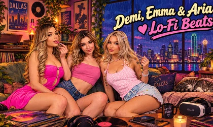 Demi Hawks & Emma Rosie & Aria Valencia Loves Lo Fi Beats (Vr Porn Music Mix By Fap Vr)
