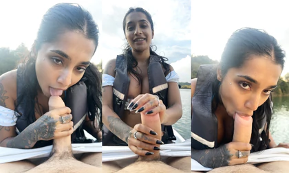 Blow Job On A Jet Ski